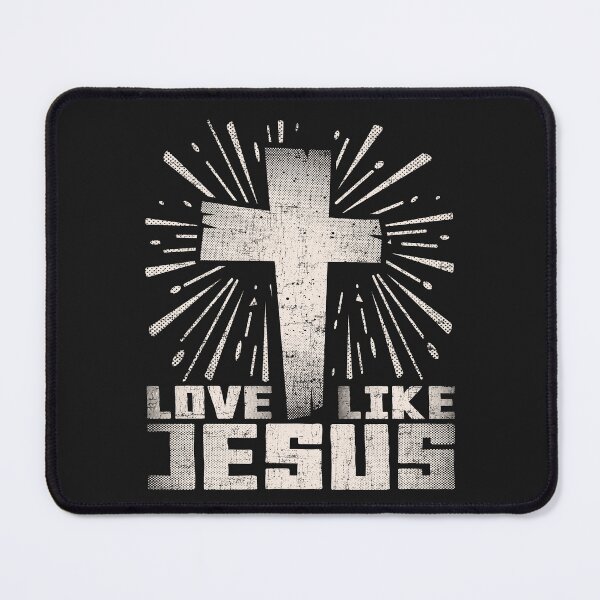 Item preview, Love like Jesus - Christian saying designed and sold by VichallanStudio.