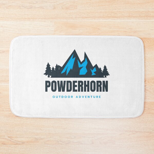 Item preview, Powderhorn Mountain in Grand Mesa, California, USA, North America - Mountain Outdoor Adventure Snowboard Ski Hiking Vintage Logo designed and sold by Vintage-TM.