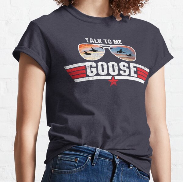 Top Gun Talk To Me Goose Maverick Helmet Shirt - Jolly Family Gifts