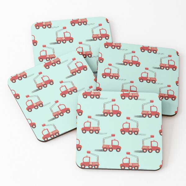Item preview, Firetruck Kids Firefighter Fire Chief Vehicle Pattern designed and sold by SamAnnDesigns.