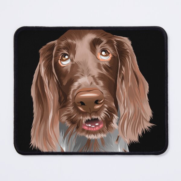 Item preview, cute brown dog illustration designed and sold by AmsaOza.