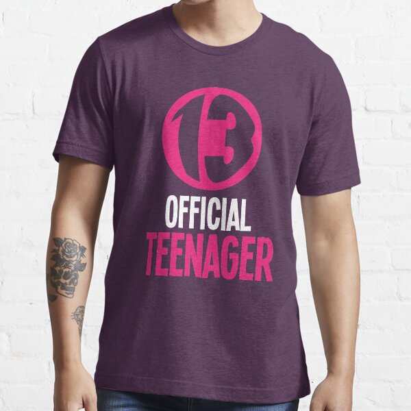 "Official Teenager T shirt" Tshirt for Sale by Mill8ion Redbubble