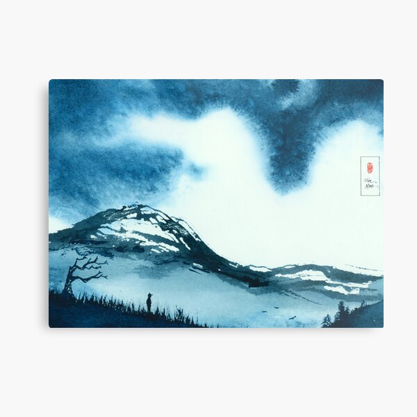 Blue Valley Metal Print