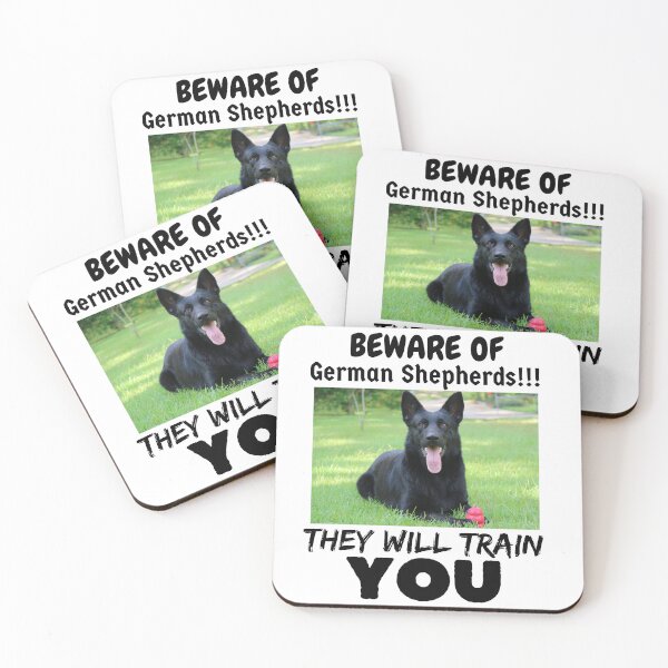 Item preview, BEWARE OF German Shepherds, They Will Train You designed and sold by GermanShepMan.