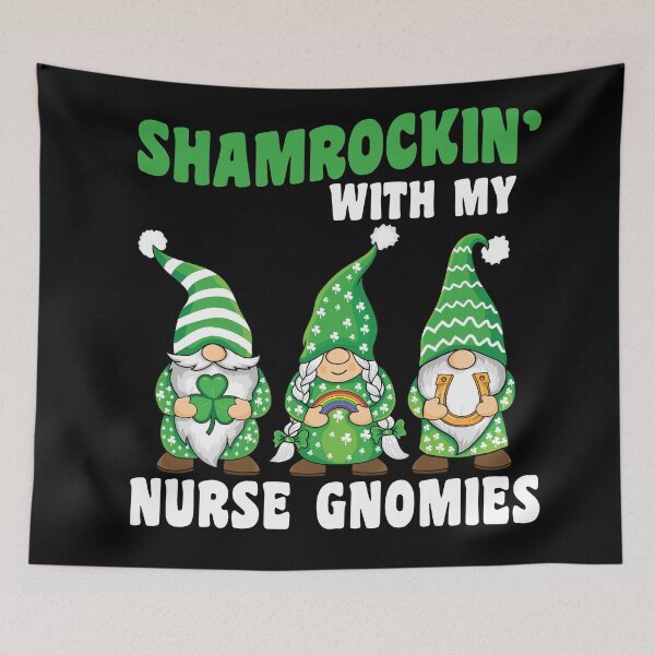 Item preview, Shamrockin' With My Nurse Gnomies  designed and sold by TaraGbear.