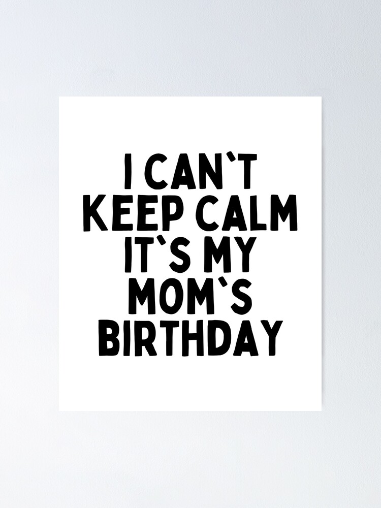 Call Your Mom Birthday – LadyPilotLetterpress