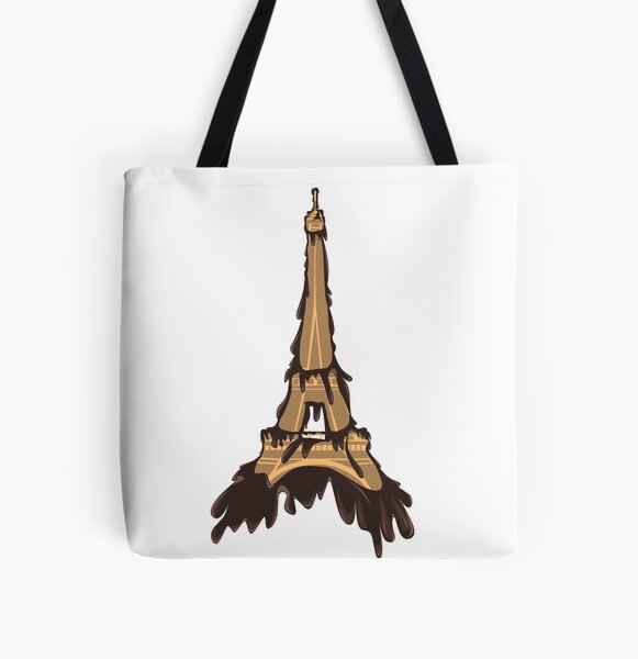 Item preview, CHOCOLATE eiffel tower illustration designed and sold by AmsaOza.
