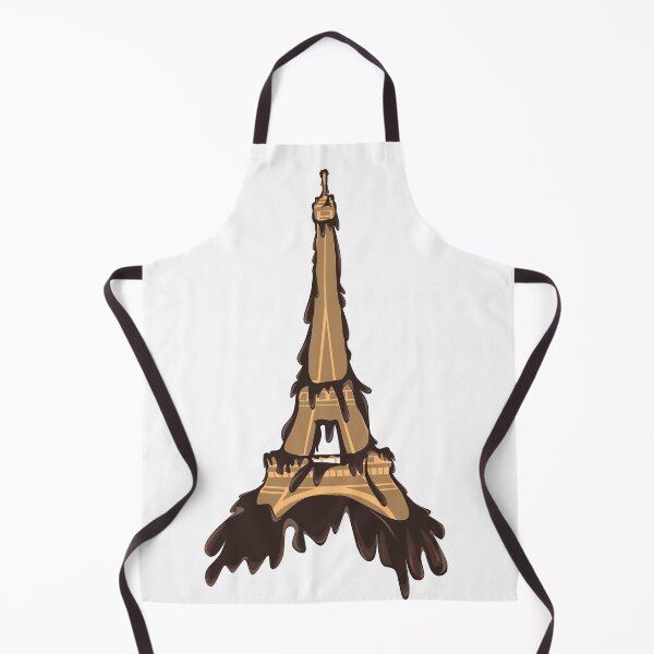 Item preview, CHOCOLATE eiffel tower illustration designed and sold by AmsaOza.