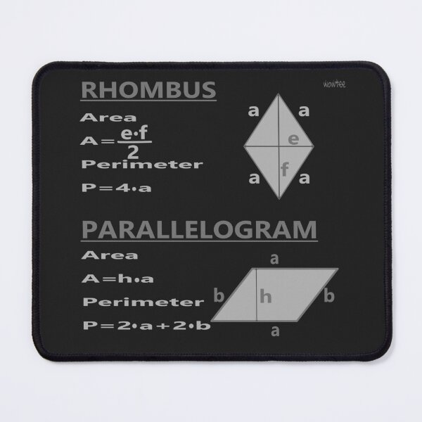 Item preview, Rhombus and parallelogram designed and sold by wowitsmytshirt.
