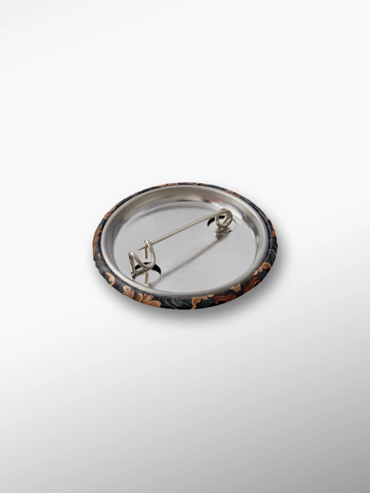 Thumbnail 2 von 3, Button, Baroque Transitional Pattern Digital Painting designt und verkauft von CodeAndColors.