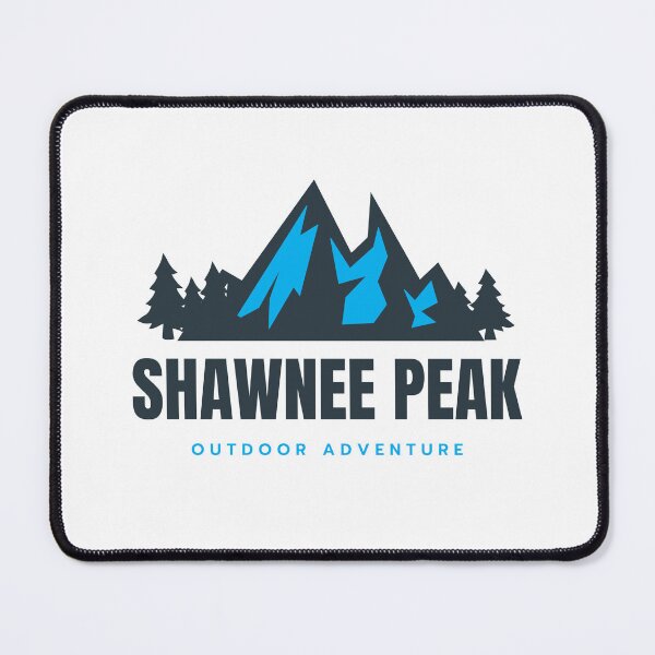 Item preview, Shawnee Peak in Bridgton, Pocono Mountains, Maine, USA, North America - Mountain Outdoor Adventure Snowboard Ski Hiking Vintage Logo designed and sold by Vintage-TM.