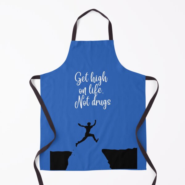 Item preview, National Drugs Addiction Recovery Awareness Month Prevent Drug Abuse Get High on Life Not Drugs designed and sold by PositiveVibes26.