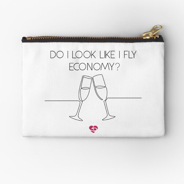 Item preview, Do I Look Like I Fly Economy  - Sarcastic Traveler Quote design designed and sold by Ikaroots.