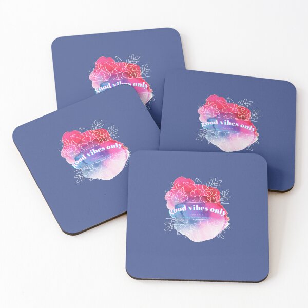 Item preview, Good Vibes Only Pink and Blue designed and sold by Glatti.