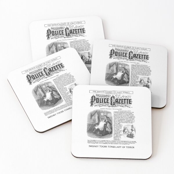 Item preview, Sweeney Todd Newspaper designed and sold by ahrnsmike.