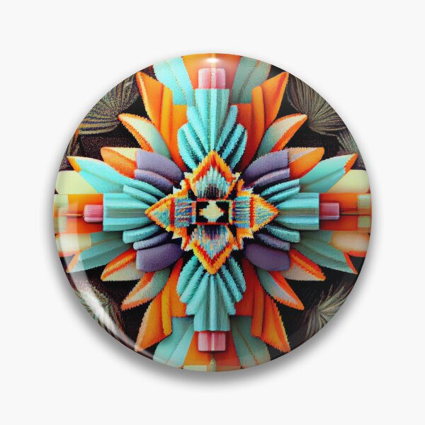 Item preview, Delicate Saturated Southwestern Pattern Digital Painting designed and sold by CodeAndColors.