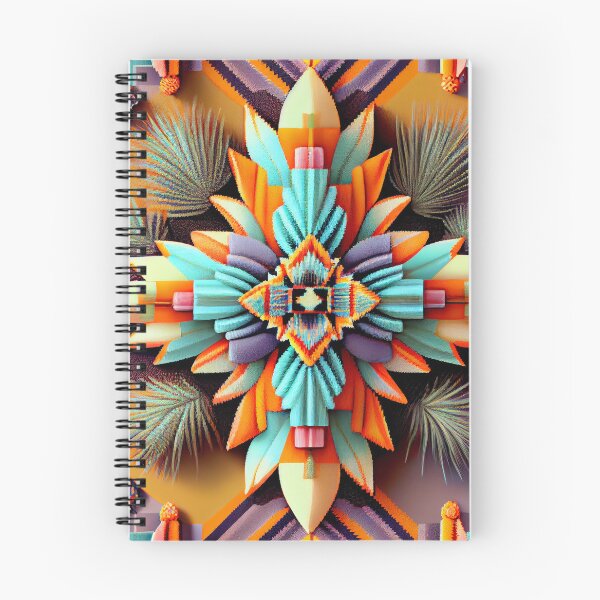 Item preview, Delicate Saturated Southwestern Pattern Digital Painting designed and sold by CodeAndColors.