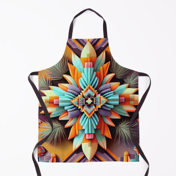 Item preview, Delicate Saturated Southwestern Pattern Digital Painting designed and sold by CodeAndColors.