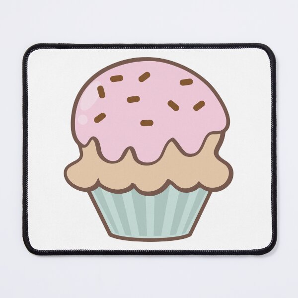 Item preview, Pink cupcake sticker designed and sold by Findmeifyoucan.