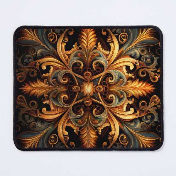 Item preview, Delicate Abstract Divine Latin Pattern Digital Painting designed and sold by CodeAndColors.