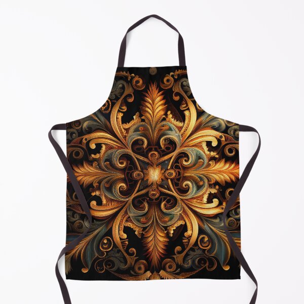 Item preview, Delicate Abstract Divine Latin Pattern Digital Painting designed and sold by CodeAndColors.