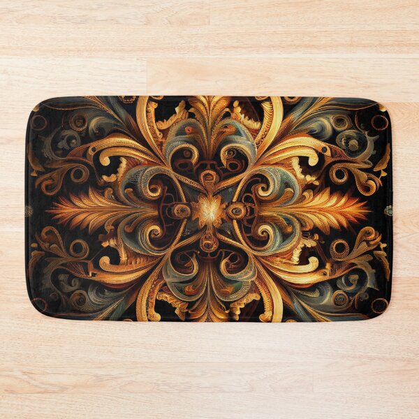 Item preview, Delicate Abstract Divine Latin Pattern Digital Painting designed and sold by CodeAndColors.