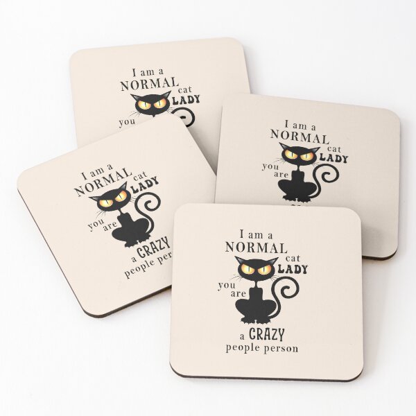 Item preview, I AM A NORMAL CAT LADY YOU ARE A CRAZY PEOPLE PERSON Essential  designed and sold by FlyShop1.