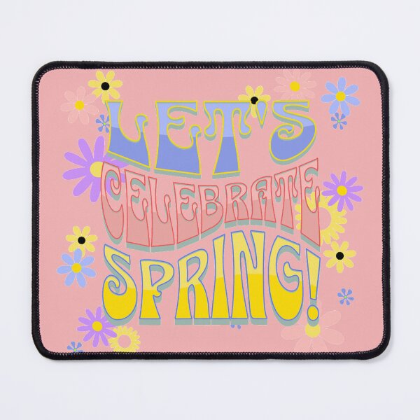 Item preview, Let's Celebrate Spring! New Spring Floral Design Fresh New Start Pastel Flowers Happy Joyful Celebration designed and sold by Siela.