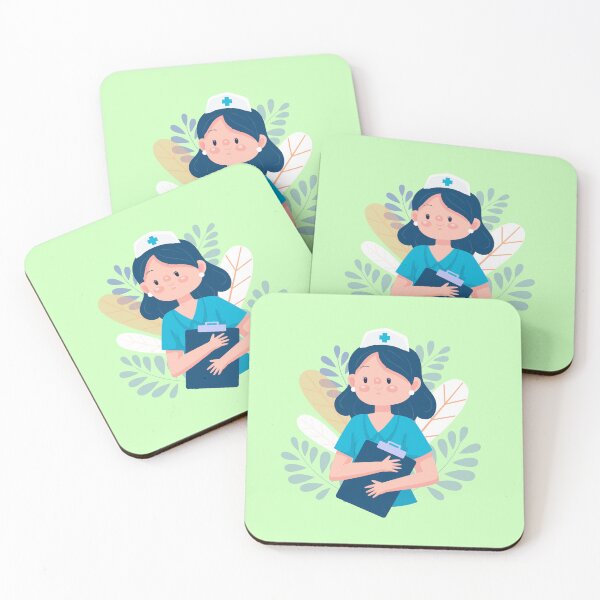 Item preview, A cute nurse in scrub cool design  designed and sold by Basma Store.