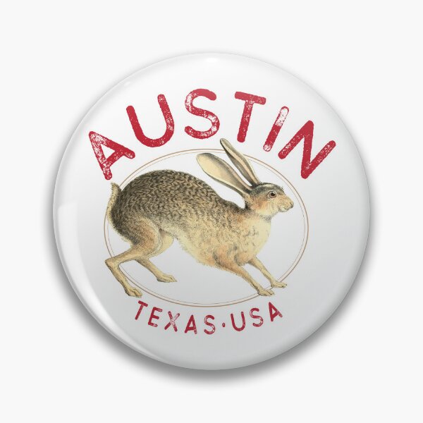 Item preview, Austin Texas Jackrabbit Design designed and sold by Futurebeachbum.