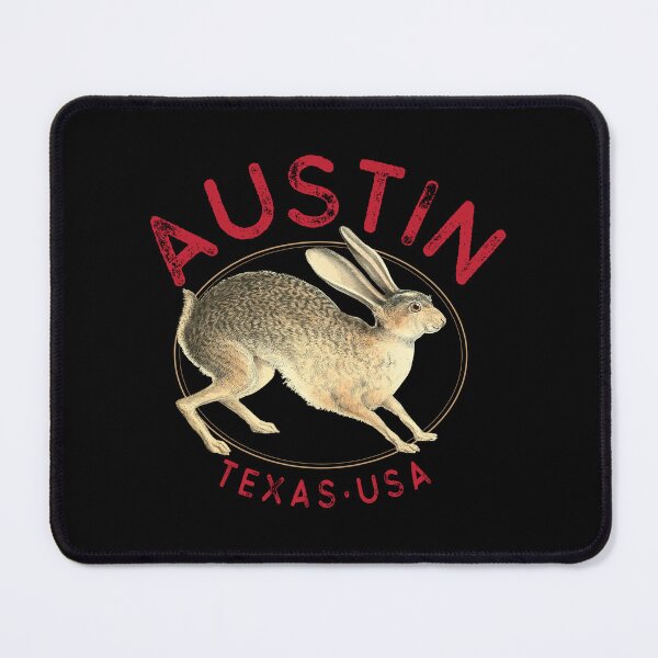 Item preview, Austin Texas Jackrabbit Design designed and sold by Futurebeachbum.