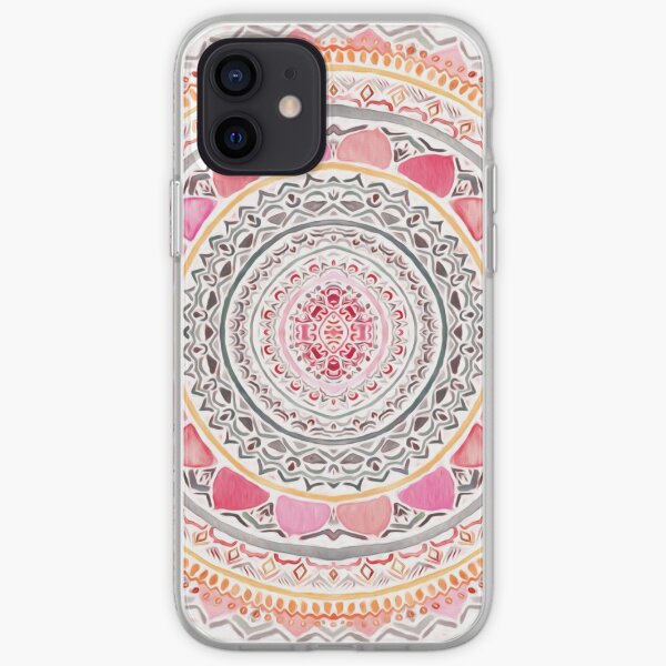 Pastel Bohemian Mandala iPhone Soft Case