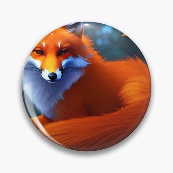 Artikelvorschau, Schöner Fuchs, AI generierte Kunst entworfen und verkauft von ACC .