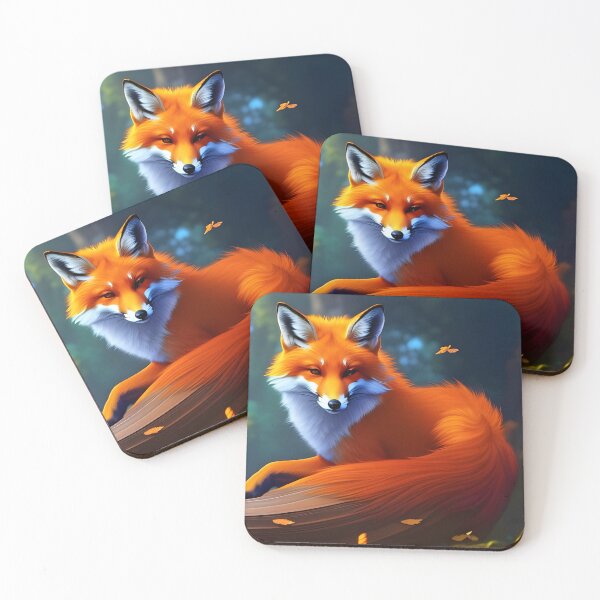 Item preview, Beautiful Fox, Ai Generated Art  designed and sold by ACC .