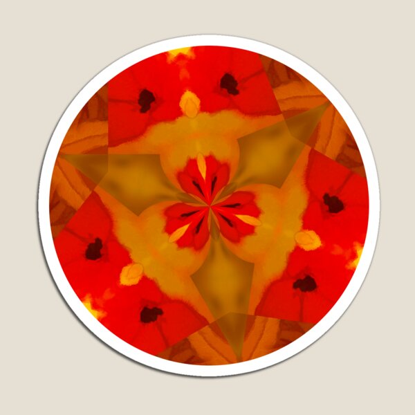 Poppy heaven Magnet
