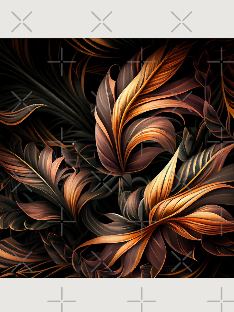 Thumbnail 6 von 6, Premium Oversized Pullover, Fine Natural Pattern Digital Painting designt und verkauft von CodeAndColors.