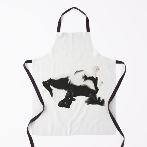 Item preview, Laid back tuxedo cat designed and sold by Sandy Maya's Artwork.