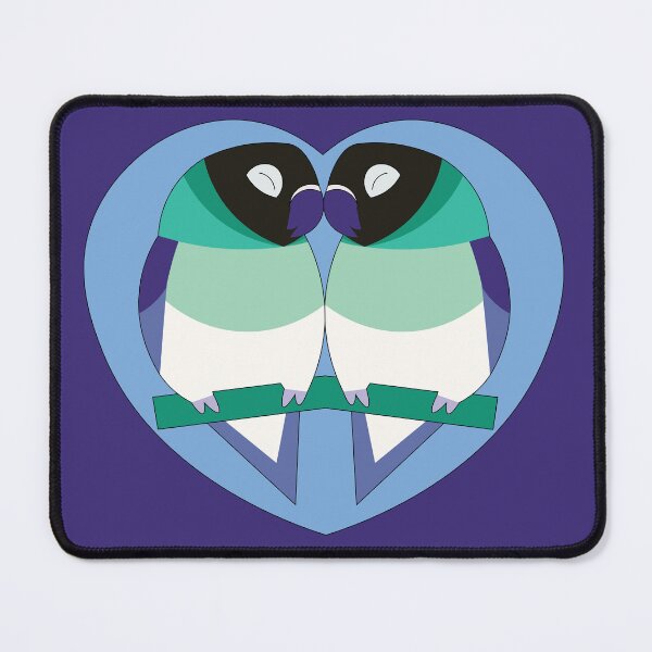 Item preview, Gay Men's Pride Lovebirds designed and sold by nolessjess.