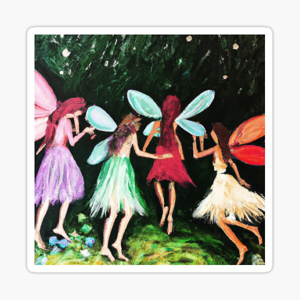 Item preview, Happy Fairies designed and sold by ameliarenny.