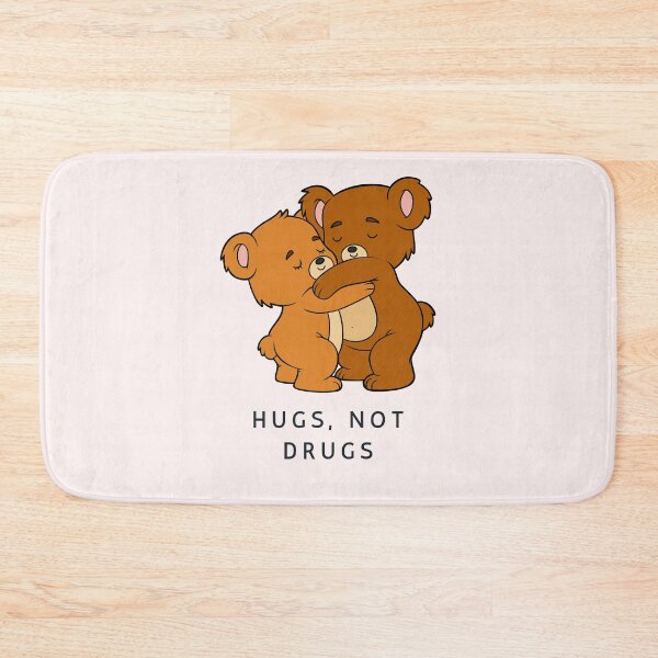 Item preview, National Drugs Addiction Recovery Awareness Month Prevent Drug Abuse Do Hugs Not Drugs designed and sold by PositiveVibes26.