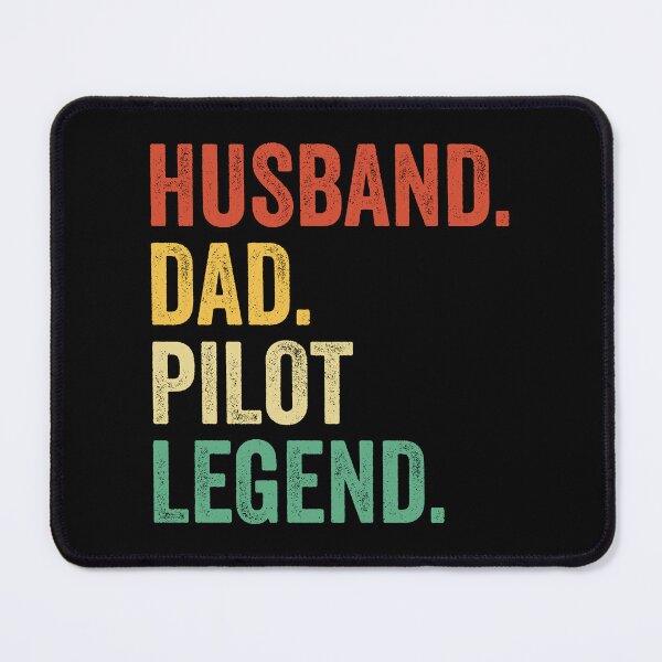 Item preview, Husband Dad pilot Legend, pilot Dad Tee for Husband, pilot Dad Father's Day Gift, pilot Dad Gift for Him designed and sold by Dogs Geeky⭐⭐⭐⭐⭐.