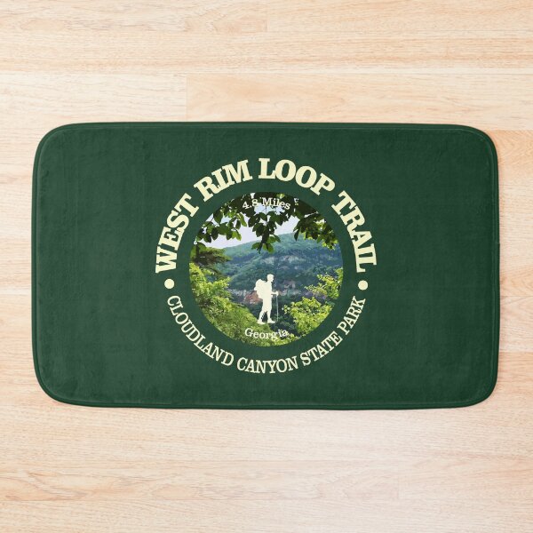 Item preview, West Rim Loop Trail (rd) designed and sold by curranmorgan.