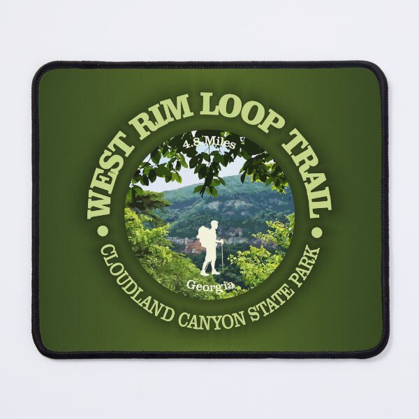 Item preview, West Rim Loop Trail (rd) designed and sold by curranmorgan.