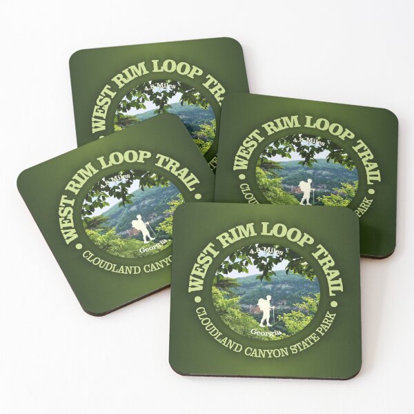 Item preview, West Rim Loop Trail (rd) designed and sold by curranmorgan.