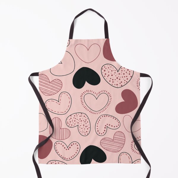 Item preview, Valentine Doodle Hearts Pattern designed and sold by HappyLifeCreate.
