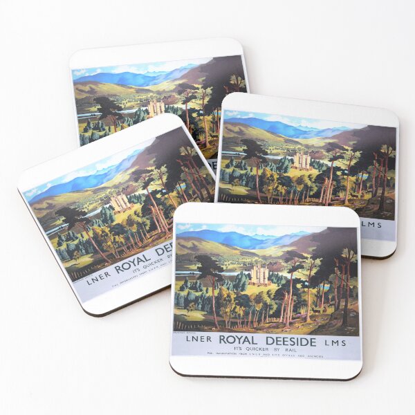 Item preview, Vintage LNER Royal Deeside Travel Poster designed and sold by Random Railways.