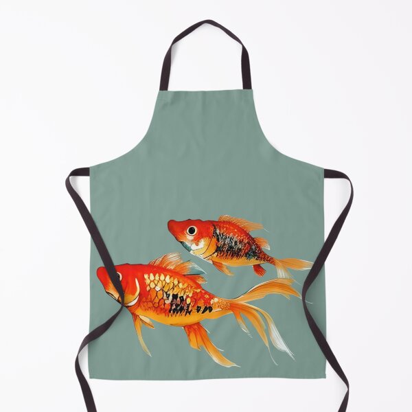 Item preview, Watercolor goldfish, pet fish designed and sold by Artsareus.