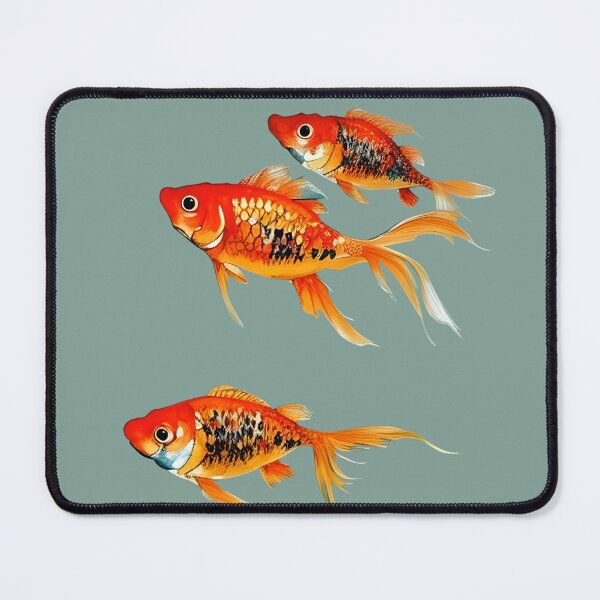 Item preview, Watercolor goldfish, pet fish designed and sold by Artsareus.