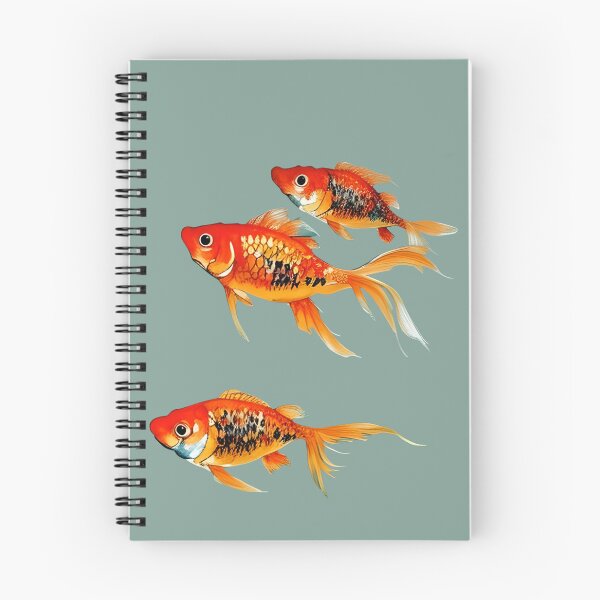 Item preview, Watercolor goldfish, pet fish  designed and sold by Artsareus.