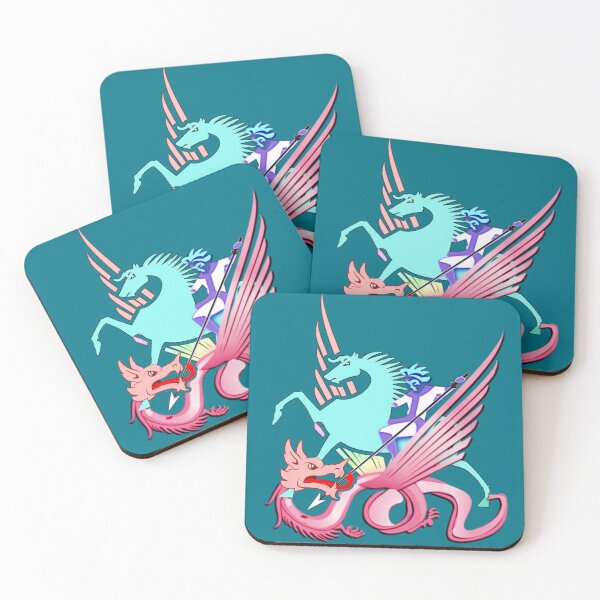 Item preview, Saint George and the Dragon designed and sold by Sanctum Icons.